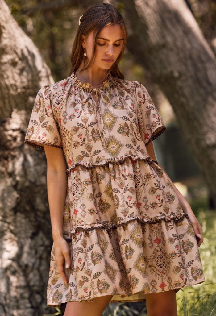 KK Bloom September Mini Dress