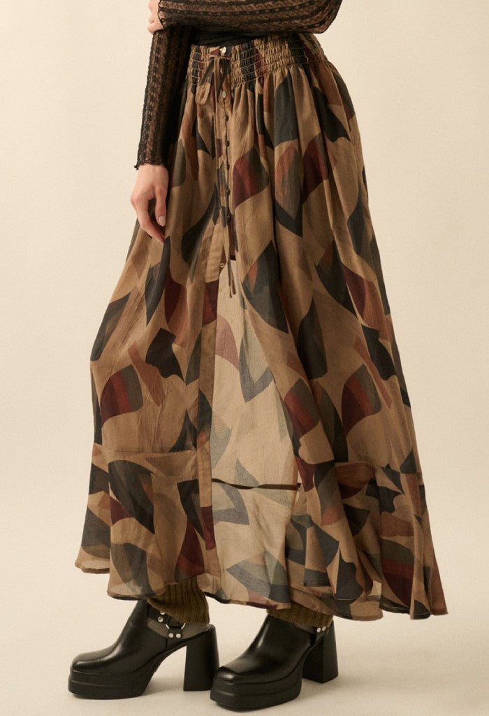 KK Bloom Ally Maxi Skirt