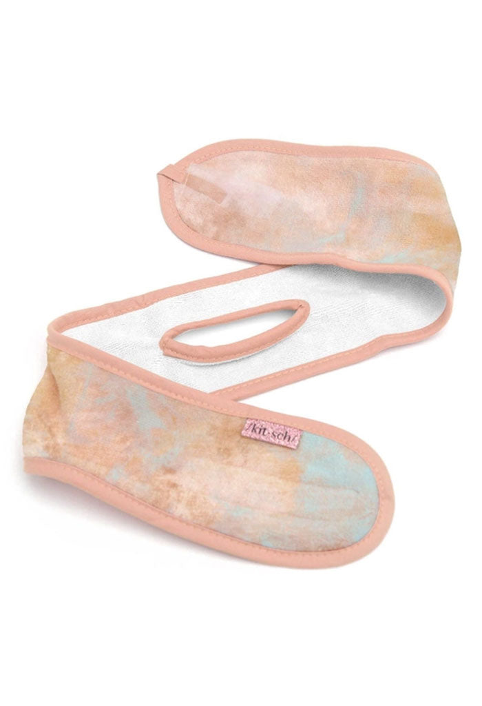Kitsch Microfiber Spa Headband-Sunset Tie Dye