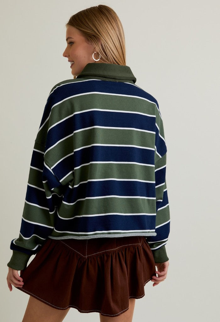 KK Bloom Polo Bar Pullover