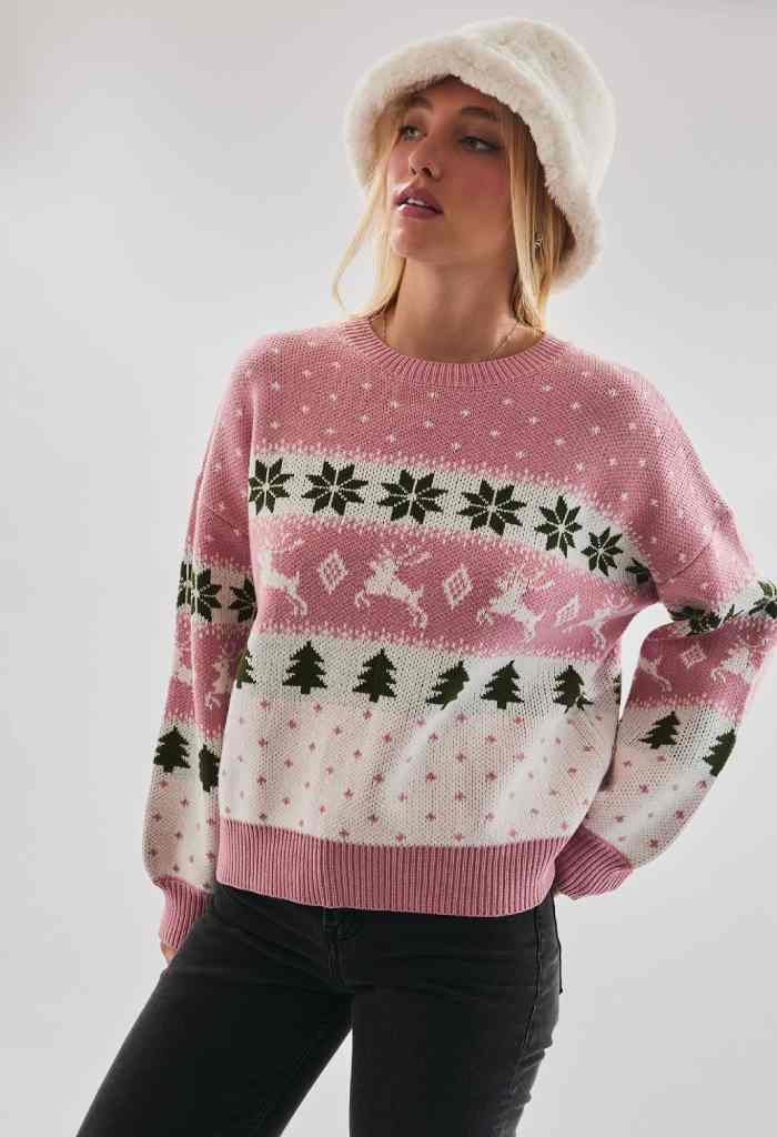 Fluffy Knit Sweater Special Guest kk 完売品 Snow Bunny Sweater - KK Bloom Boutique