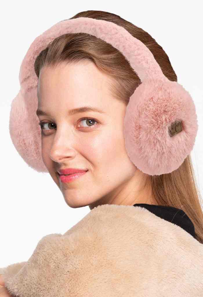 KK Bloom Snow Bunny Earmuffs-Rose