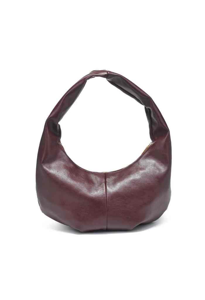 KK Bloom Croissant Bag-Burgundy