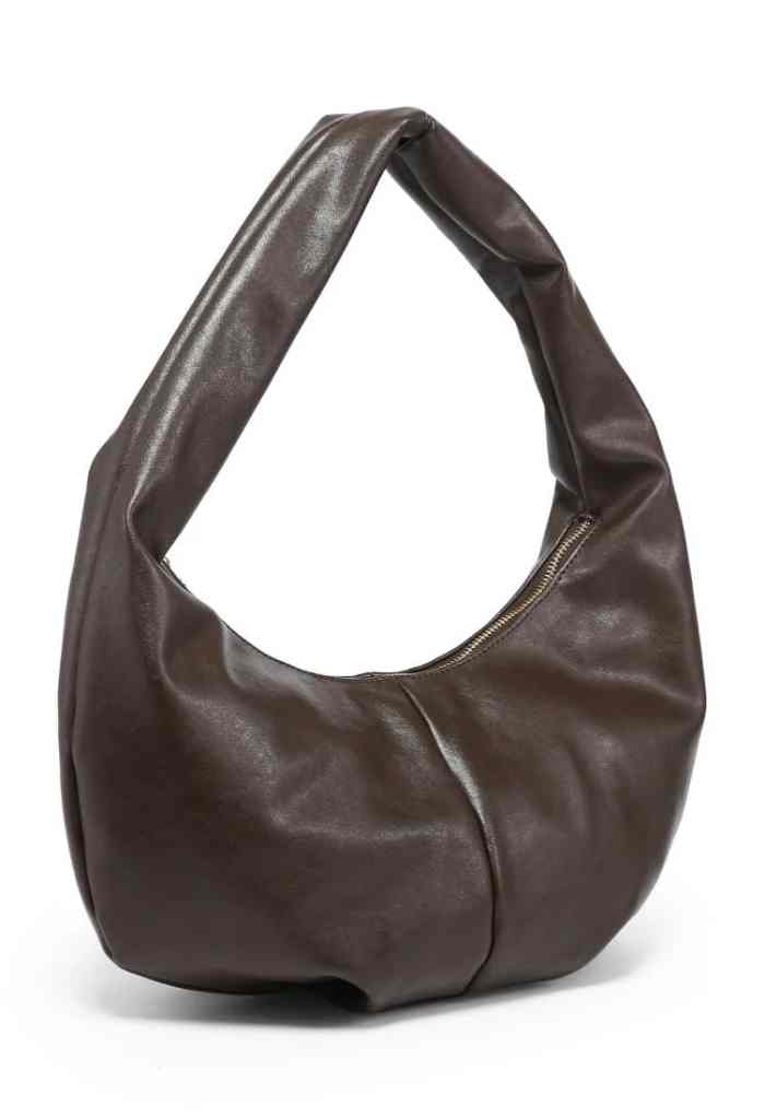 KK Bloom Croissant Bag-Chocolate