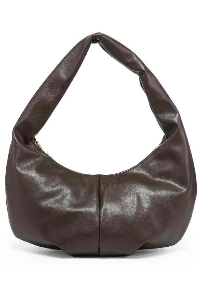 KK Bloom Croissant Bag-Chocolate