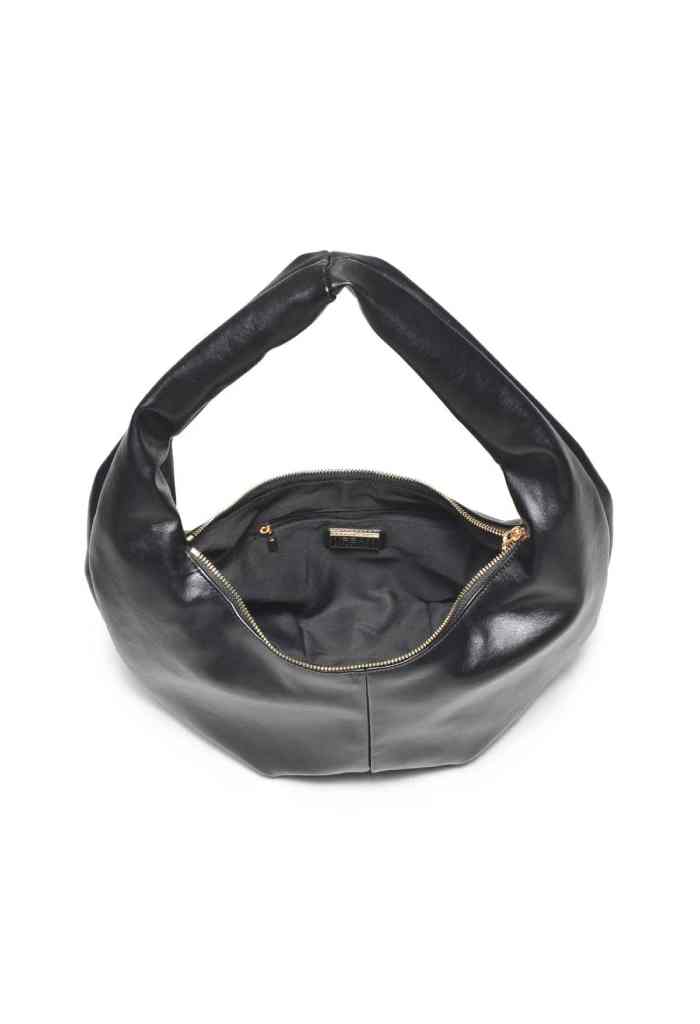KK Bloom Croissant Bag-Black