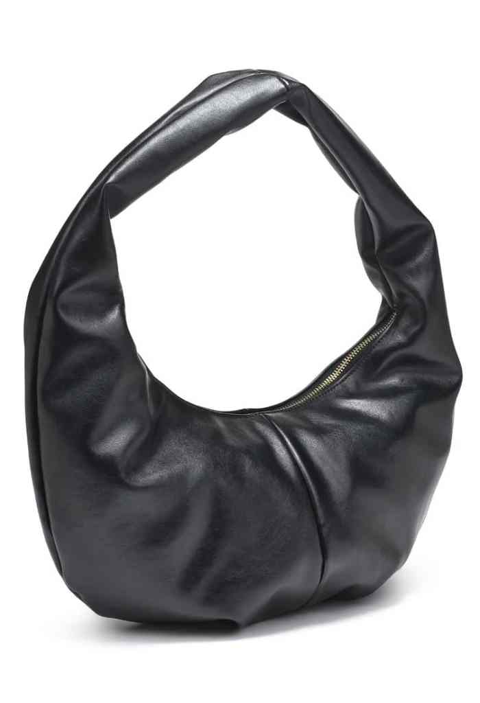 KK Bloom Croissant Bag-Black