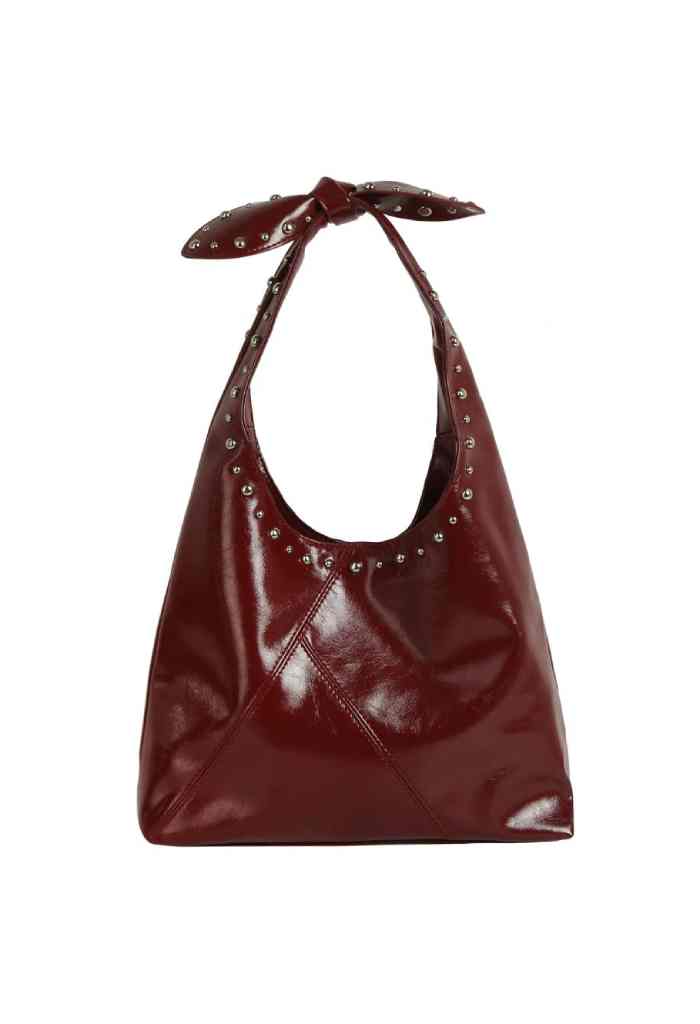 KK Bloom Lolly Hobo Bag-Dark Red