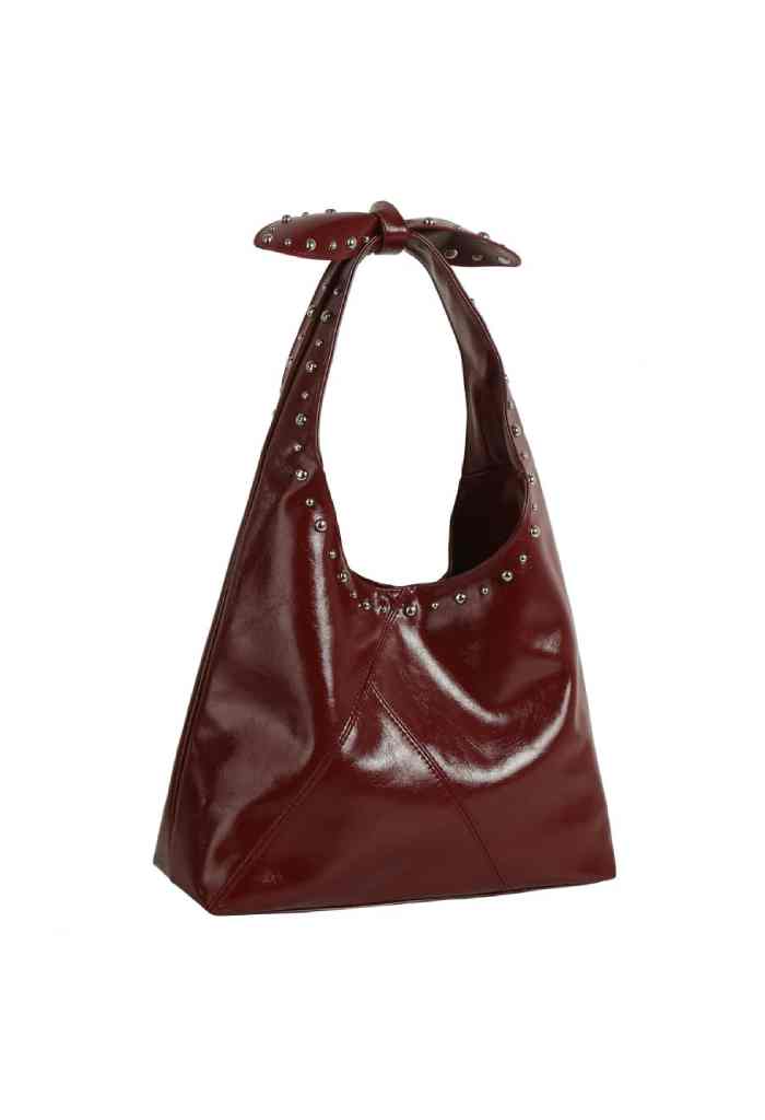 KK Bloom Lolly Hobo Bag-Dark Red