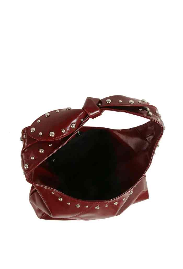 KK Bloom Lolly Hobo Bag-Dark Red