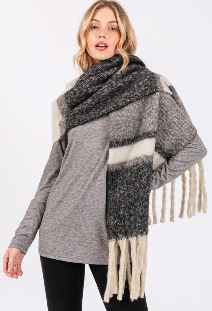 KK Bloom Shawna Stripe Scarf