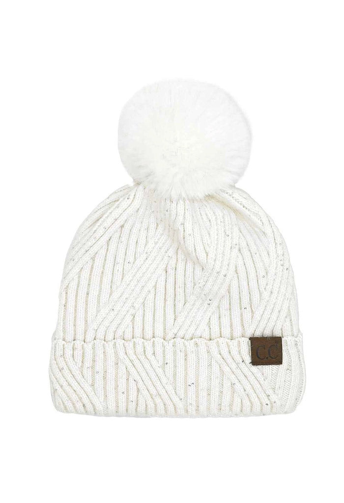 KK Bloom Grace Sequin Beanie