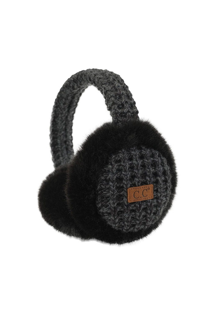 KK Bloom Sally Earmuffs-Charcoal