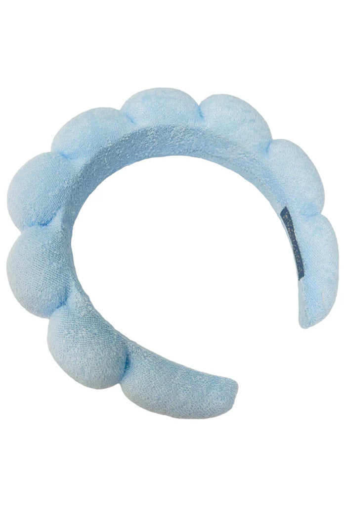 KK Bloom Powder Puff Headband-Baby Blue