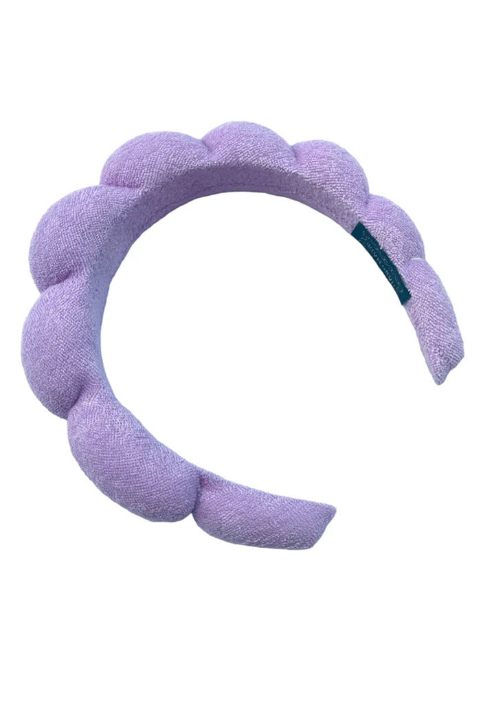 KK Bloom Powder Puff Headband-Purple