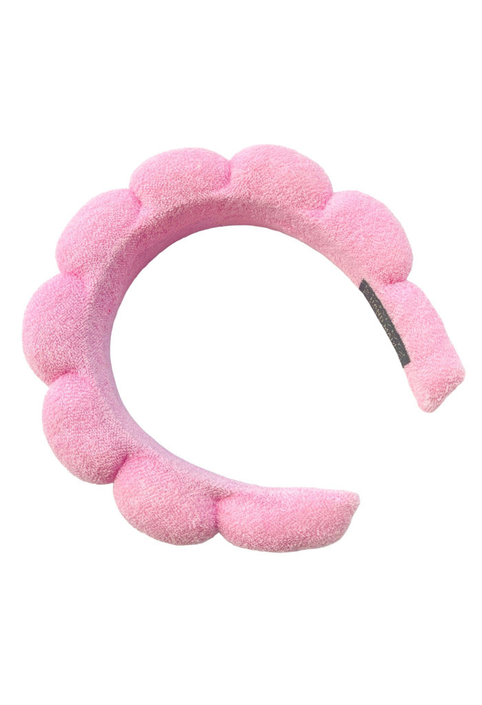 KK Bloom Powder Puff Headband-Pink