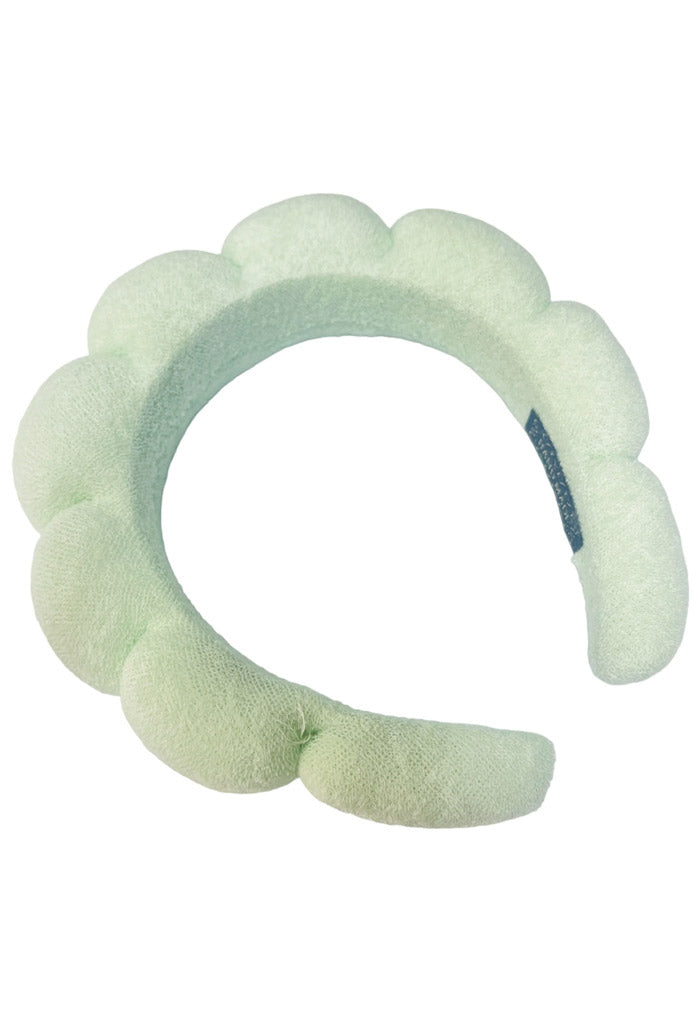 KK Bloom Powder Puff Headband-Mint