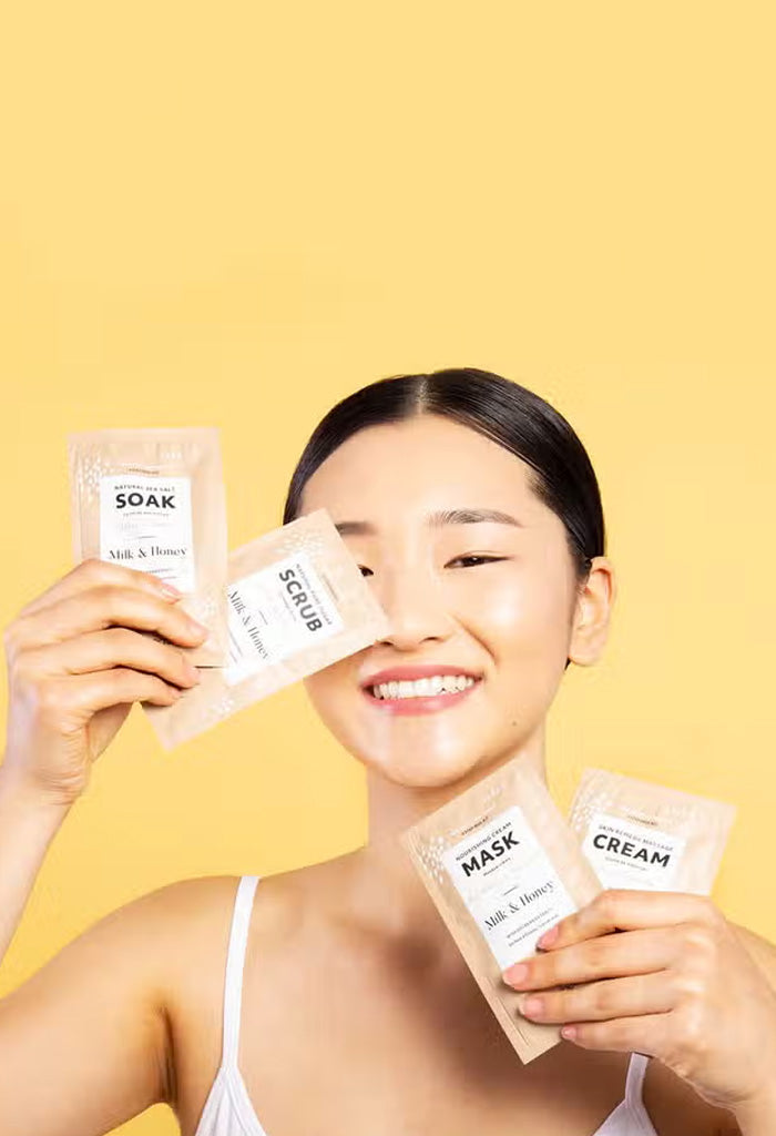 Avry Beauty Milk and Honey 4 Step Pedi Kit