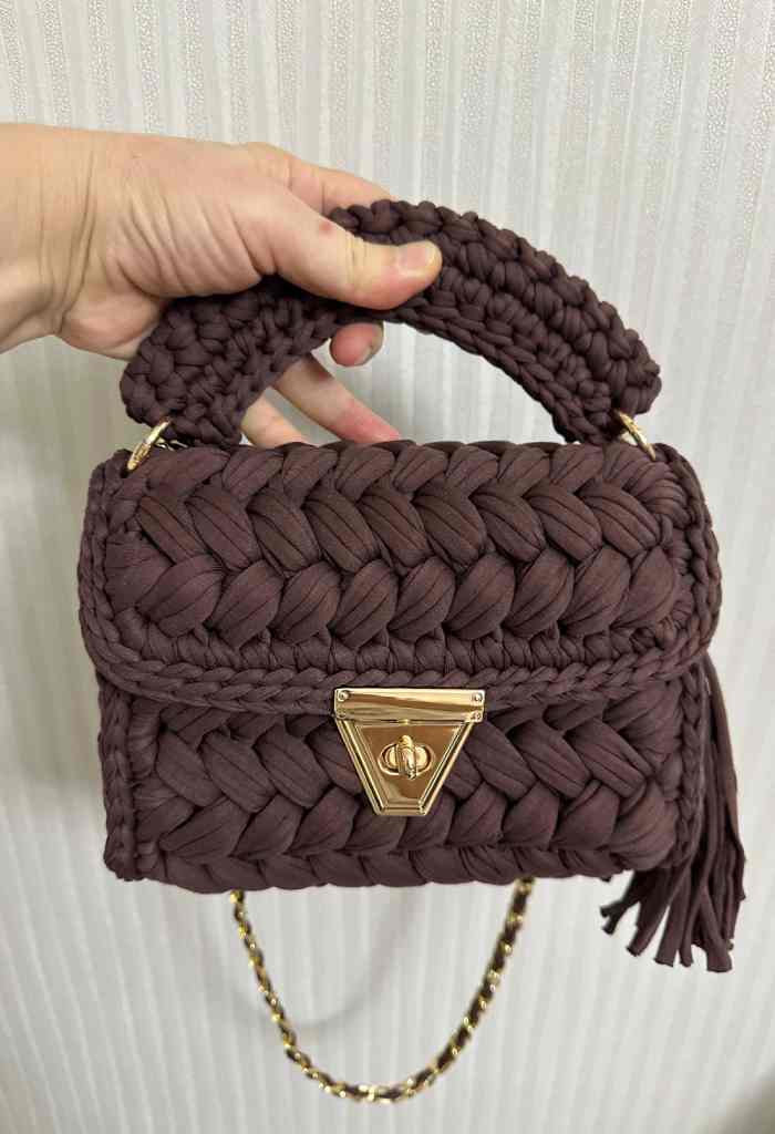 KK Bloom Jordan Purse-Brown