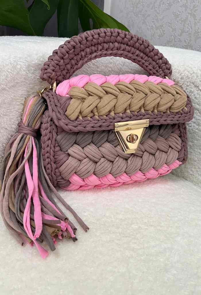 KK Bloom Jordan Purse-Bubblegum Pink