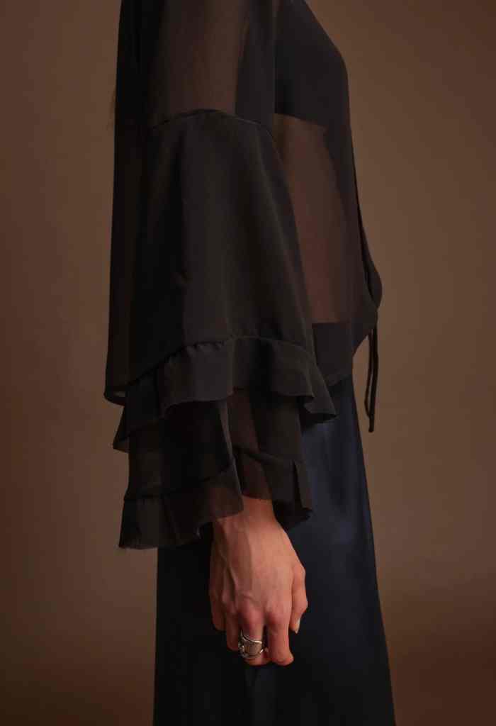 Deluc Bradley Blouse-Black
