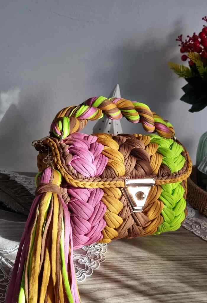 KK Bloom Jordan Purse-Lime