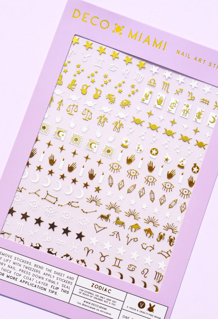 Deco Beauty Nail Art Stickers-Zodiac