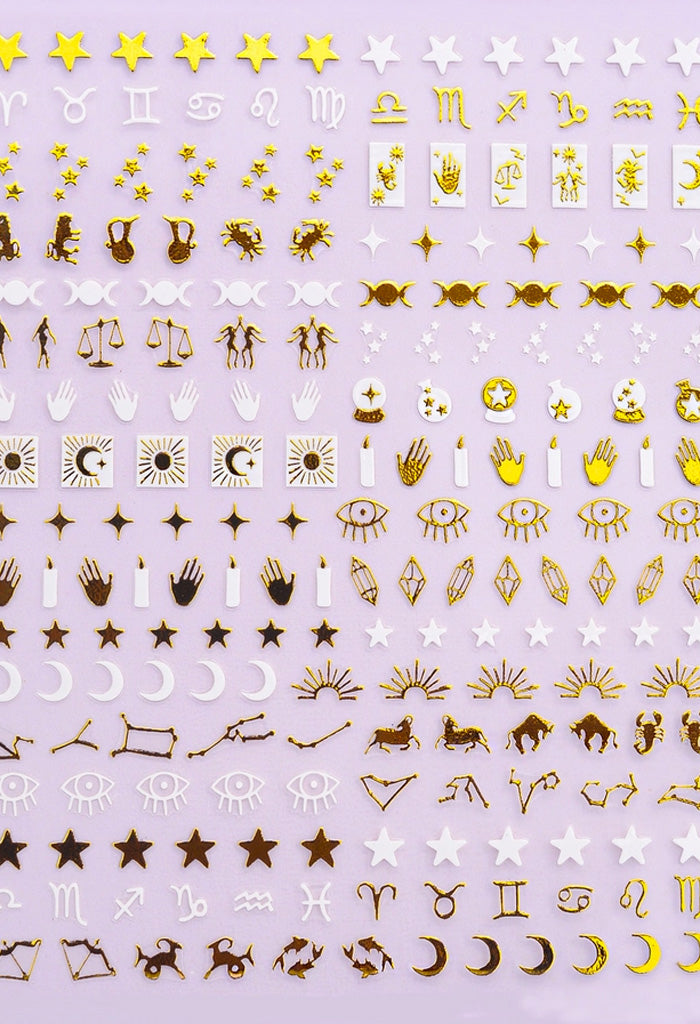Deco Beauty Nail Art Stickers-Zodiac