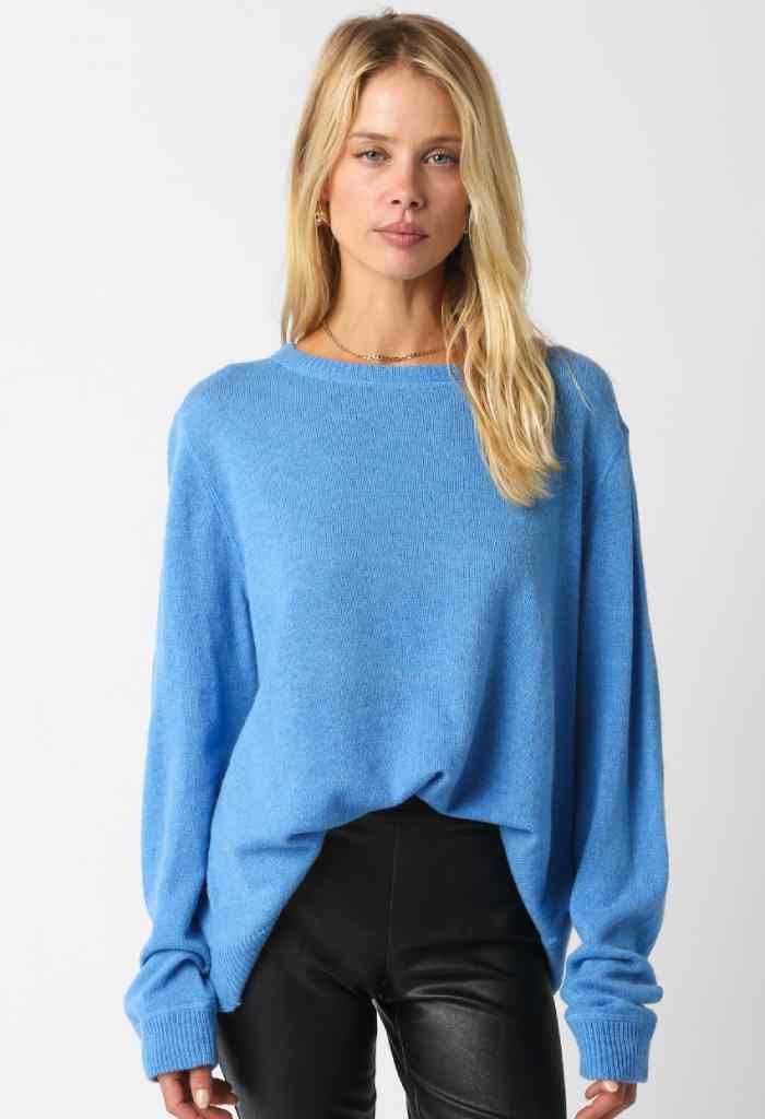 KK Bloom Cloud Sweater-Blue