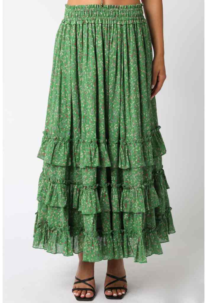 KK Bloom Ferngully Maxi Skirt