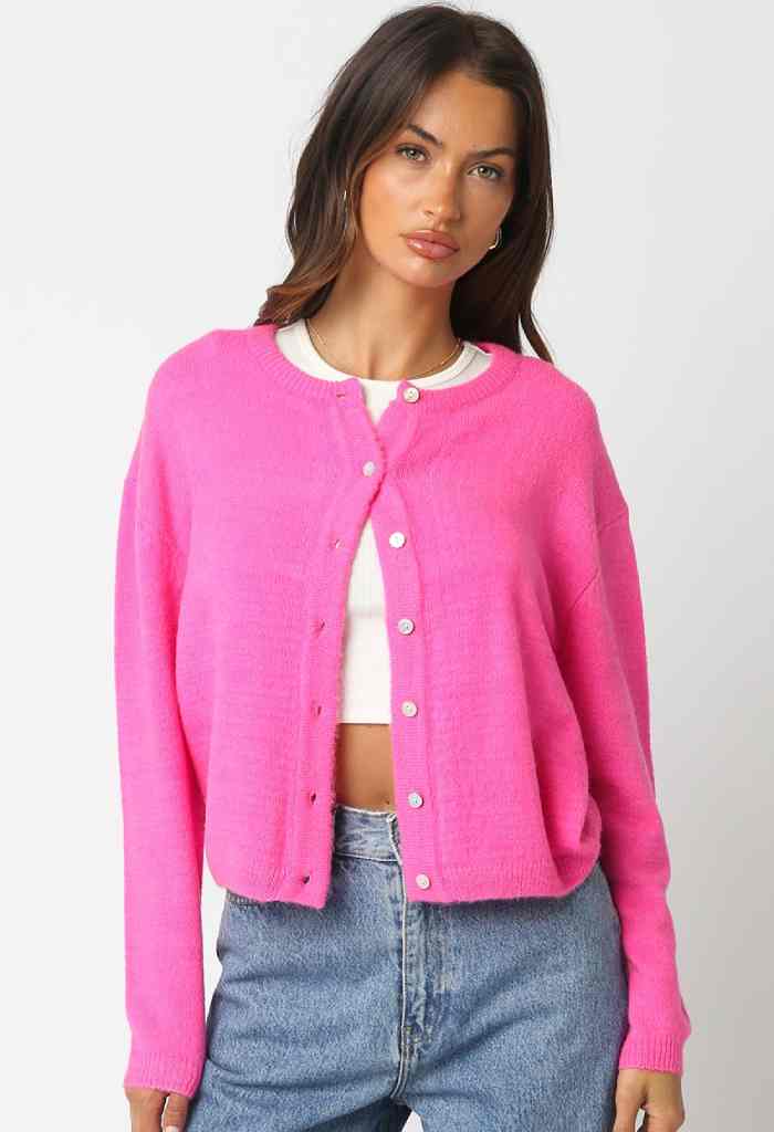 KK Bloom Barbie Cardi