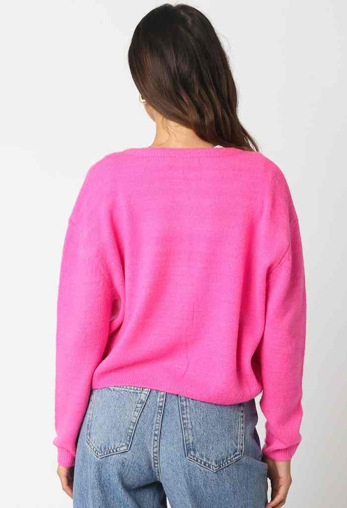 KK Bloom Barbie Cardi