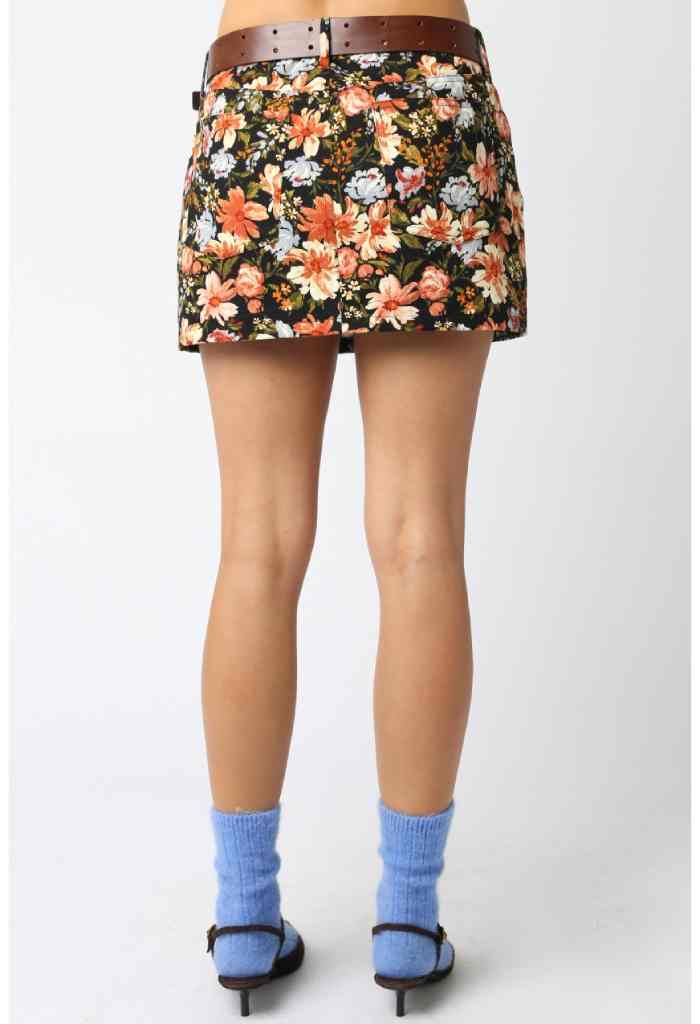 KK Bloom Flower Power Mini Skirt