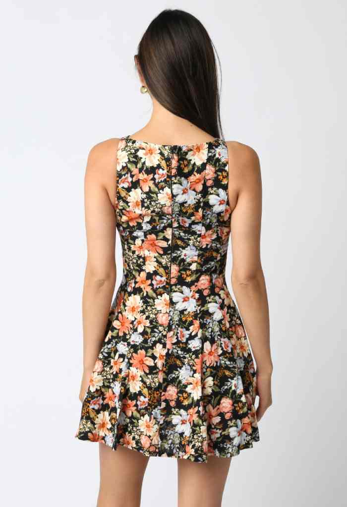 KK Bloom Flower Power Mini Dress