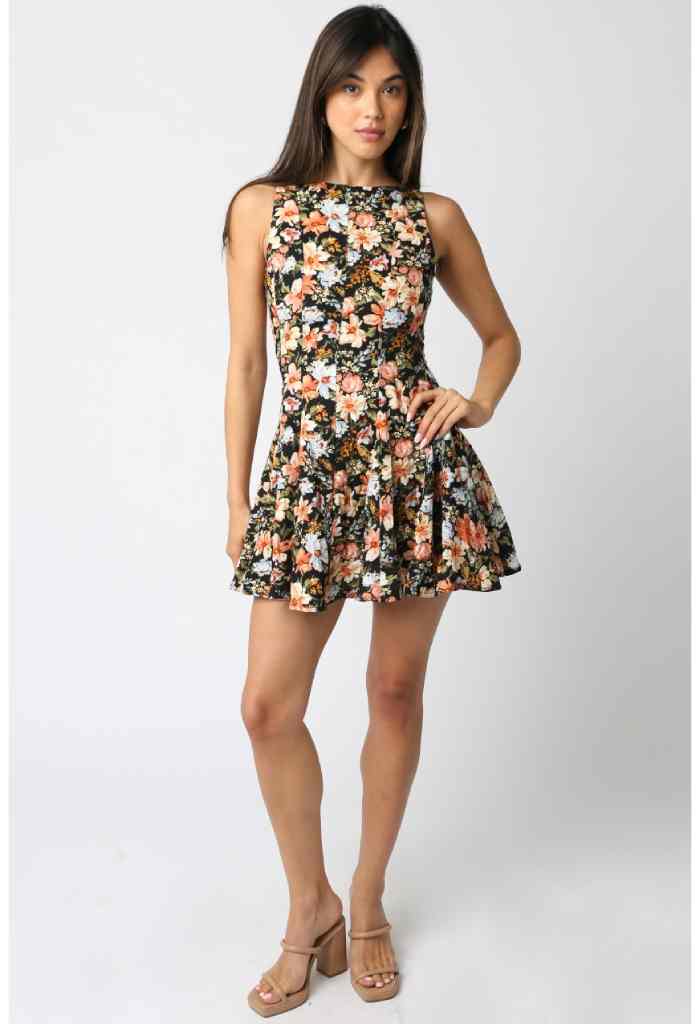 KK Bloom Flower Power Mini Dress