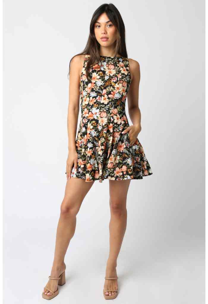 KK Bloom Flower Power Mini Dress