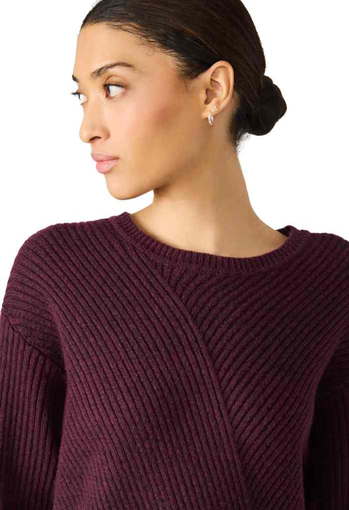 Steve Madden Abbie Sweater Dress-Beet