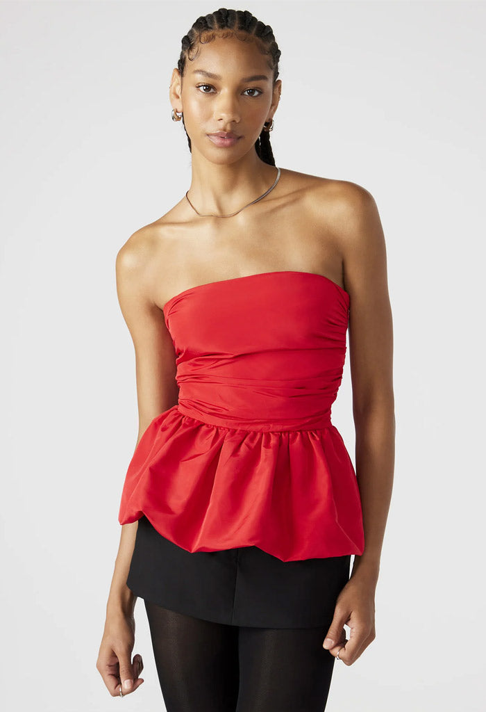 Steve Madden Amari Top-Red