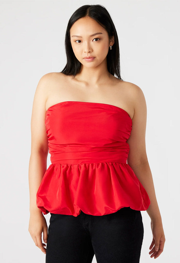 Steve Madden Amari Top-Red