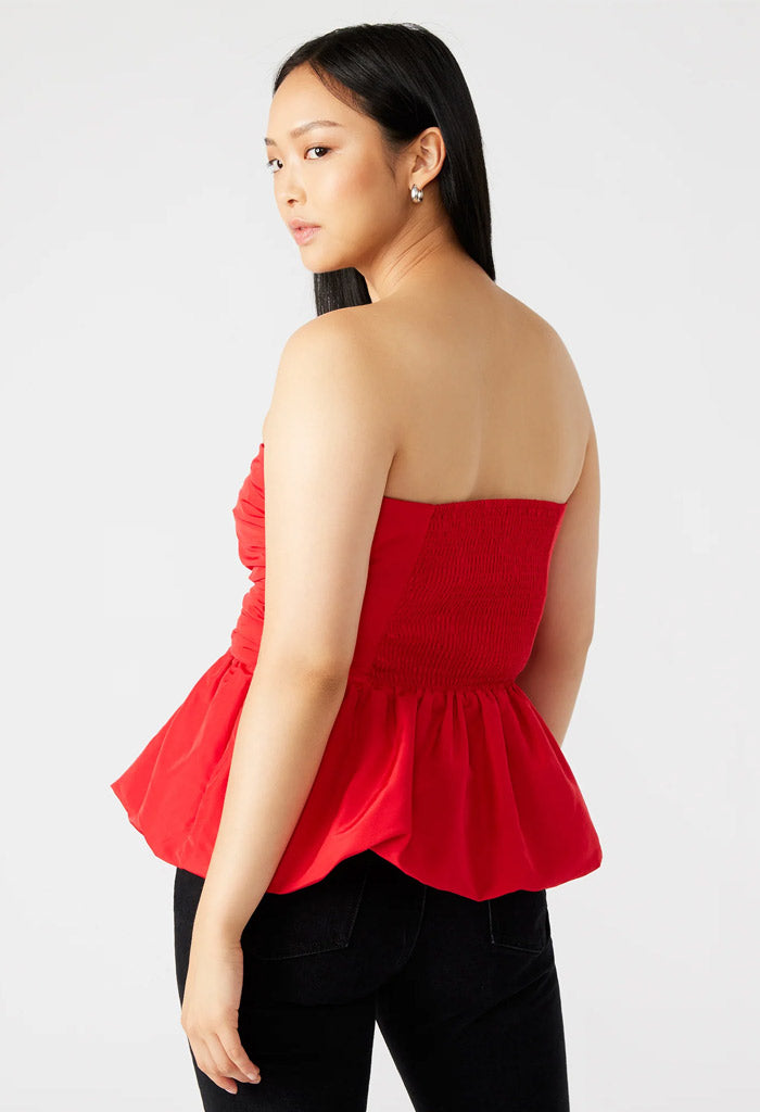 Steve Madden Amari Top-Red