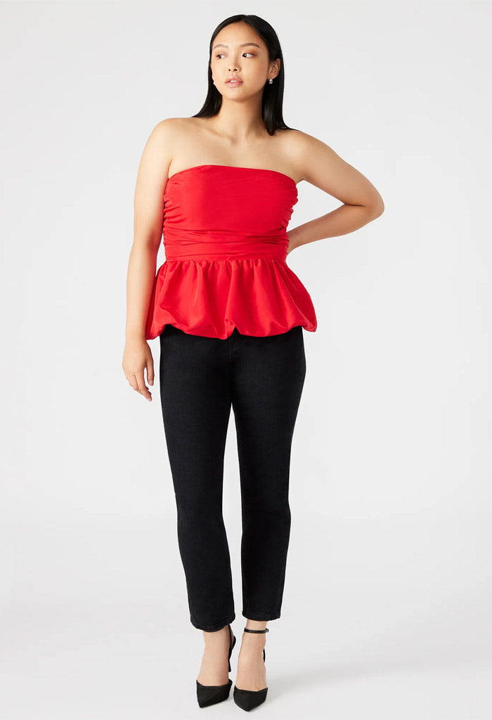 Steve Madden Amari Top-Red