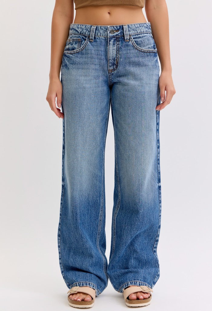 KK Bloom 90s Low Rise Baggy Denim