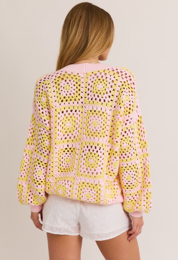 KK Bloom Crochet Cardigan