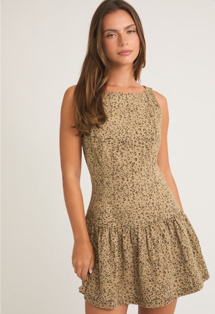 KK Bloom Boat Neck Dress