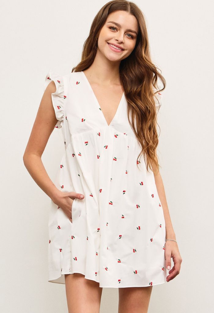 KK Bloom Embroidered Dress