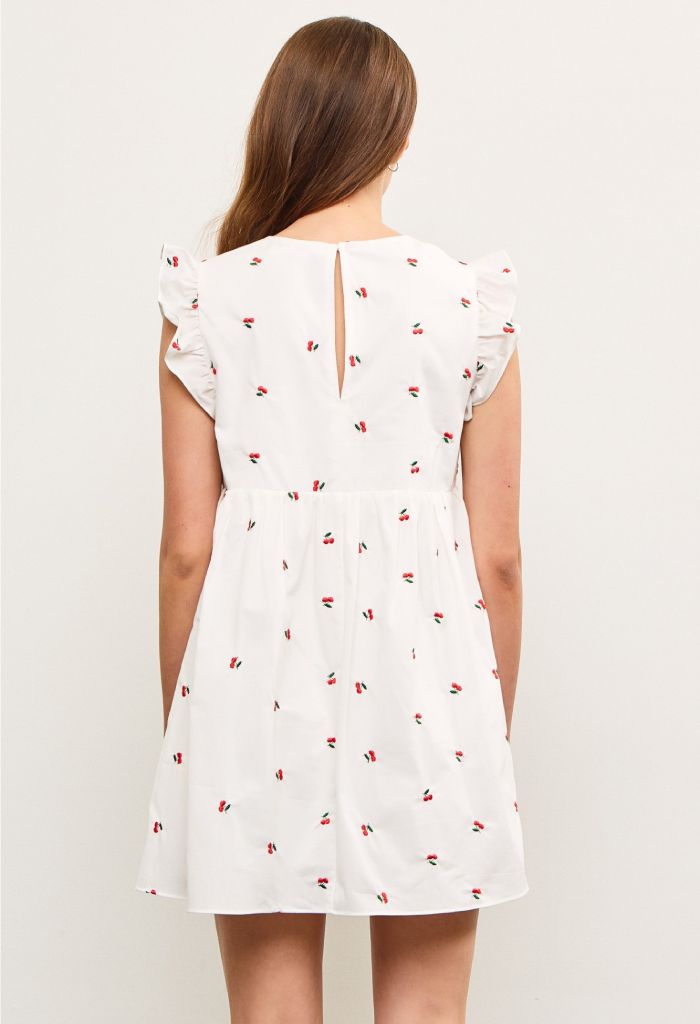 KK Bloom Embroidered Dress