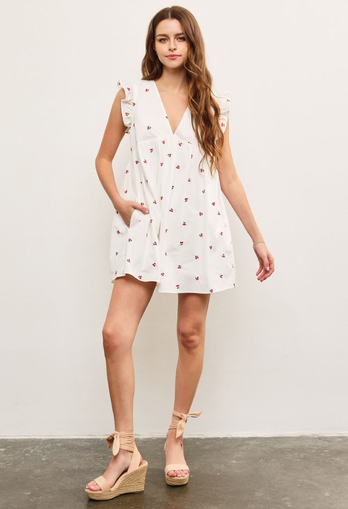 KK Bloom Embroidered Dress