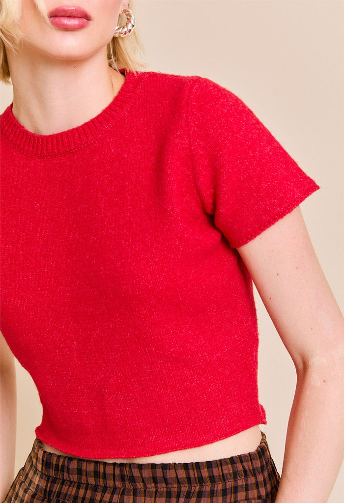 KK Bloom Dion Sweater-Red