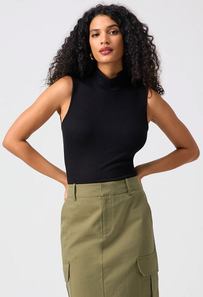 Sanctuary Essential Sleeveless Mock Neck