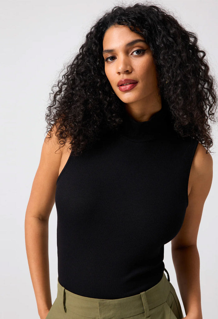 Sanctuary Essential Sleeveless Mock Neck